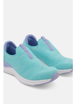RBX Women Slip On Training Shoes, Aqua  - Image 3