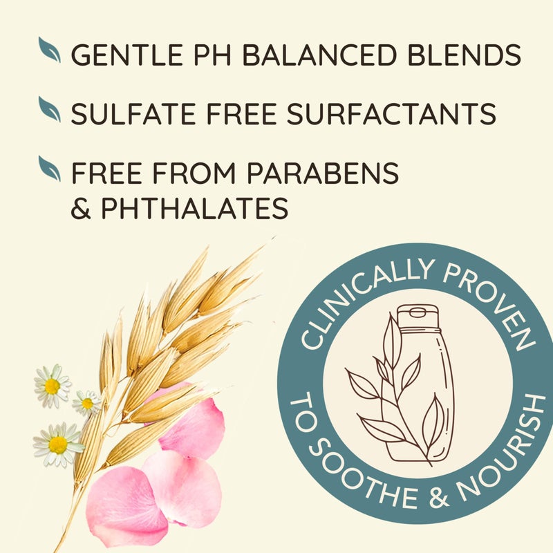 Aveeno Rose Water & Chamomile Shampoo for Dry Hair, Hydrating, 12 fl oz(Packaging May Vary) - Image 4