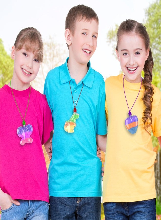 ArtCreativity Colored Sand Art Kits for Kids 40-Pack, Play Sand Set, 10 Assorted Colors, 8 oz. Each, 24 Sand Art Bottle Necklaces, and 6 Funnels Bulk Sand Art Project, Kids Party Crafts for Boys Girls - Image 5