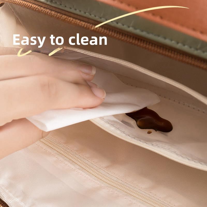 RUNMAY Makeup Bag for Women Large Cosmetic Bags for Traveling Waterproof Travel Makeup Bag Open Wide Toiletry Bag for Women Travel Makeup Organizer Bag9 Multicolor - Image 5
