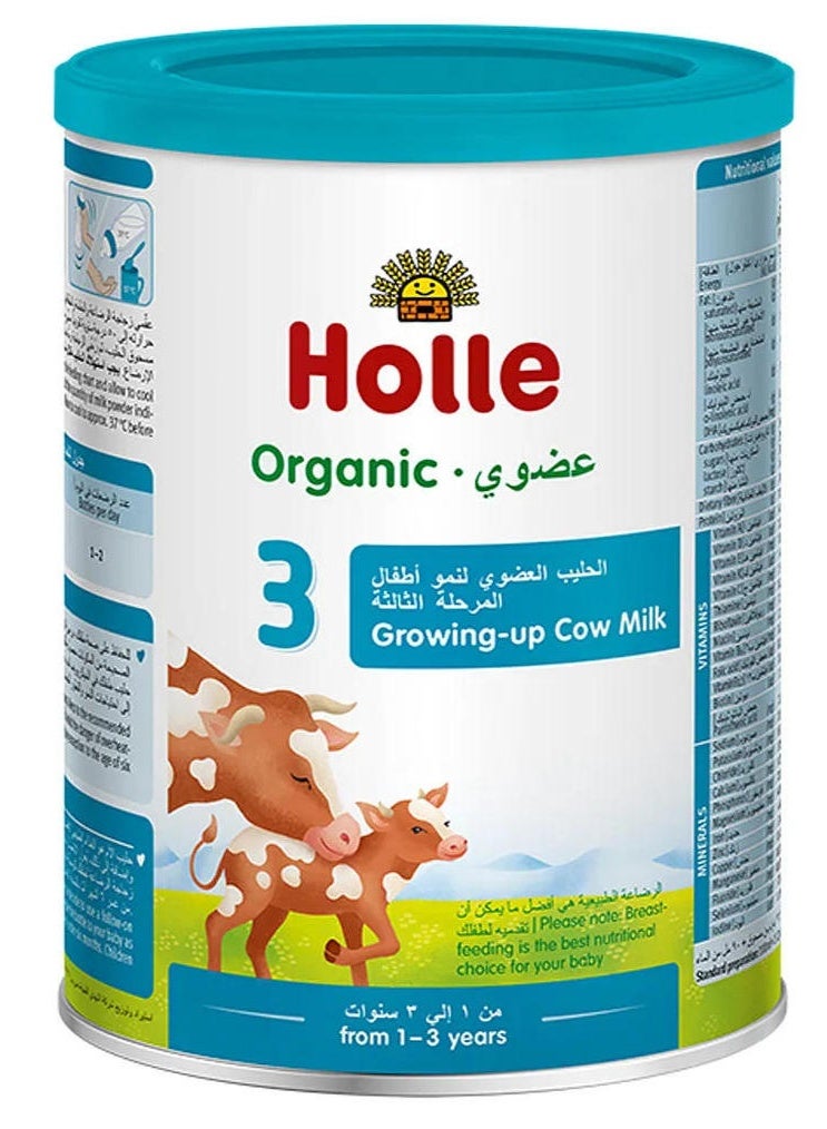 Holle Organic Growing Up Milk 3 Infant Formula 400G - Image 1