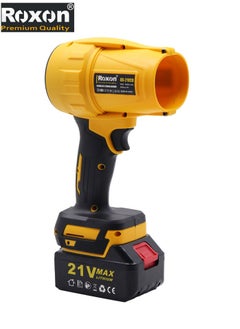 Roxon Air Blower Battery 21 Volt with Powerful Air Blower Fan For Wood Burning And Dust Cleaning, Includes Variable Speeds  - Image 2