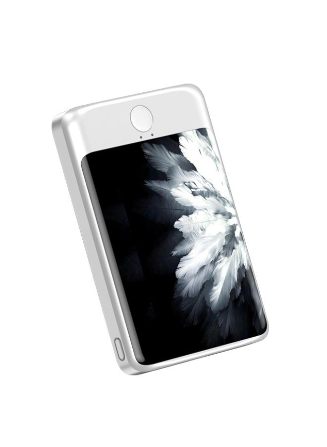 Ai1 Portable Power Bank 5000mAh with 20W Wireless Charger and AI Translator 136 Languages Support for iOS Android - Image 1