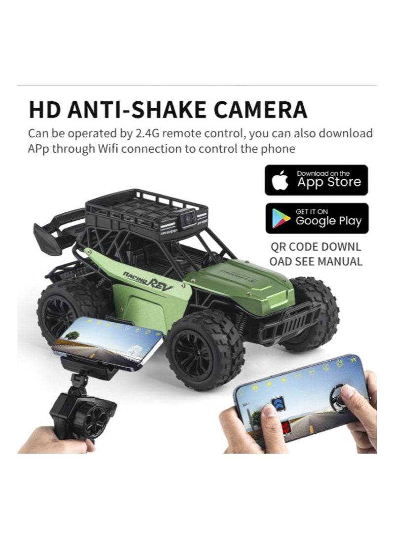 AROAQ RC Racing Car TwoWay Voice Camera 1080P Camera 2.4G High Speed Car Antiinterference Outdoor Use for More Than 6 Years - Image 1