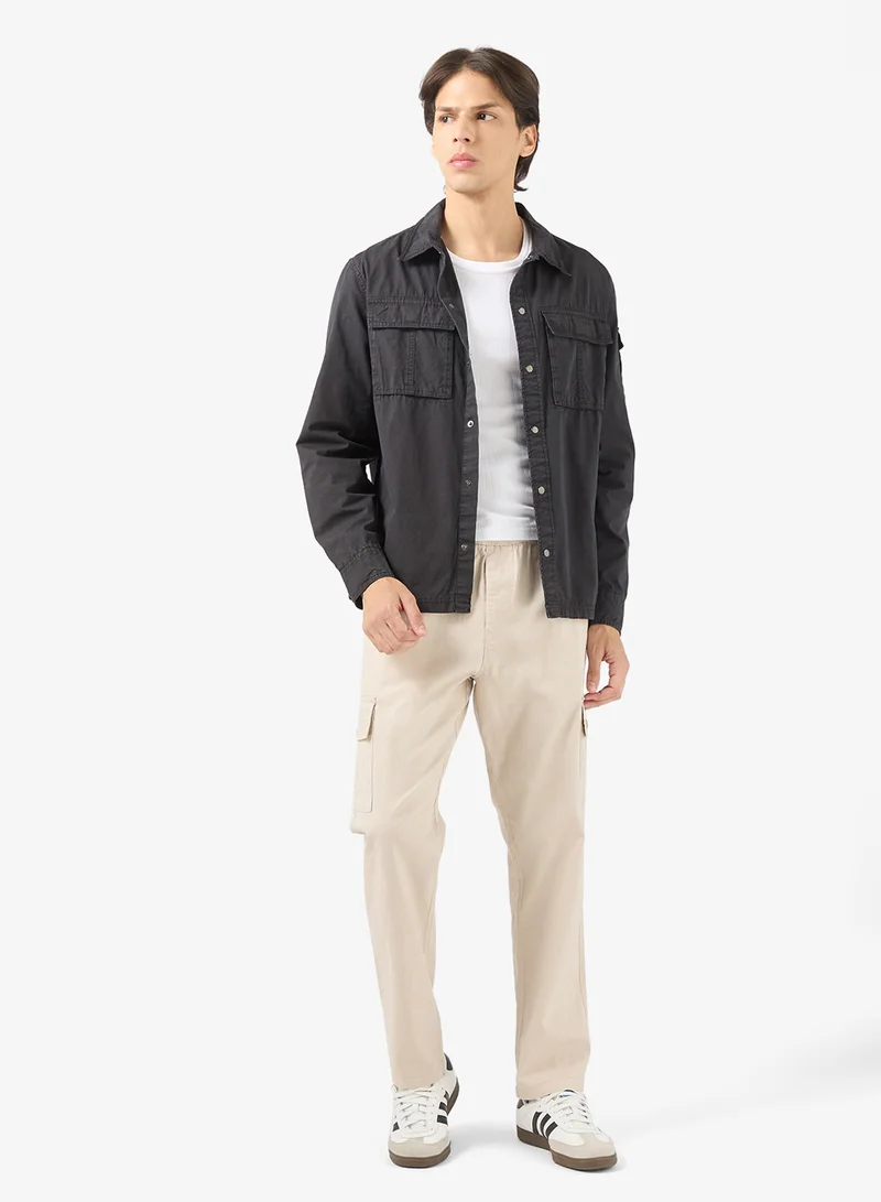 سفنتي فايف بنطلون كارجو بقصة ضيقة