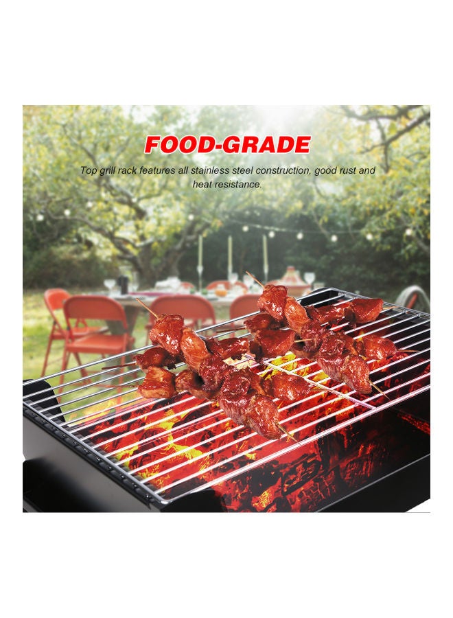 إسكدنيا شواية فحم محمولة قابلة للطي أسود - Image 4