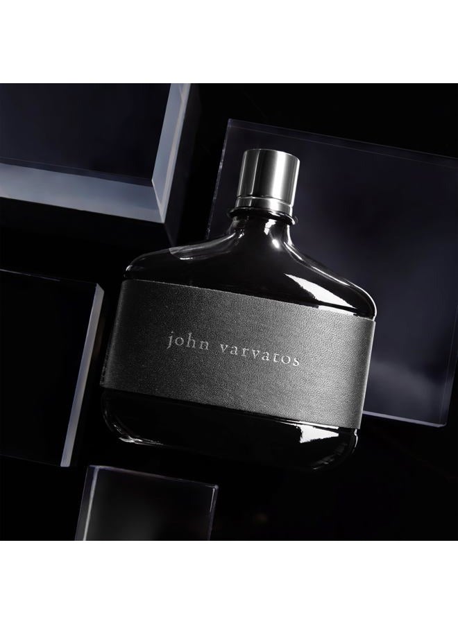 John Varvatos عطر رجالي أو دو تواليت EDT بخاخ، رائحة حارة خشبية مع نغمات من التمر المدجول، بذور الكزبرة والجلد، 4.2 أونصة سائلة - Image 3