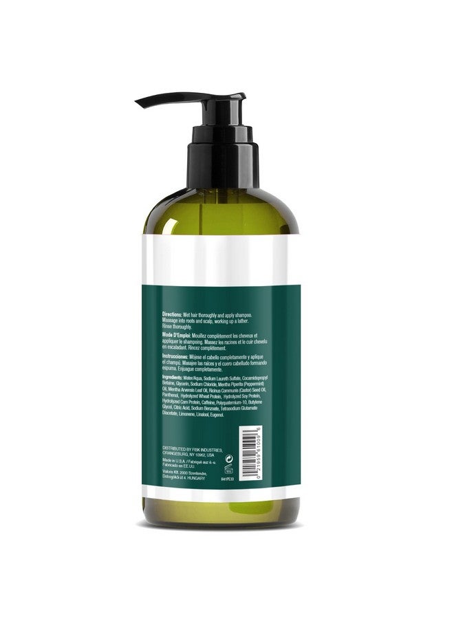 هير كيمست شامبو النعناع من هير كيميست لفروة الرأس الجافة وتخفيف الحكة، 33.8 أونصة - تركيبة مغذية تهدئ فروة الرأس الجافة والمتهيجة، شامبو خالٍ من الكبريتات مصنوع من مكونات طبيعية - Image 2