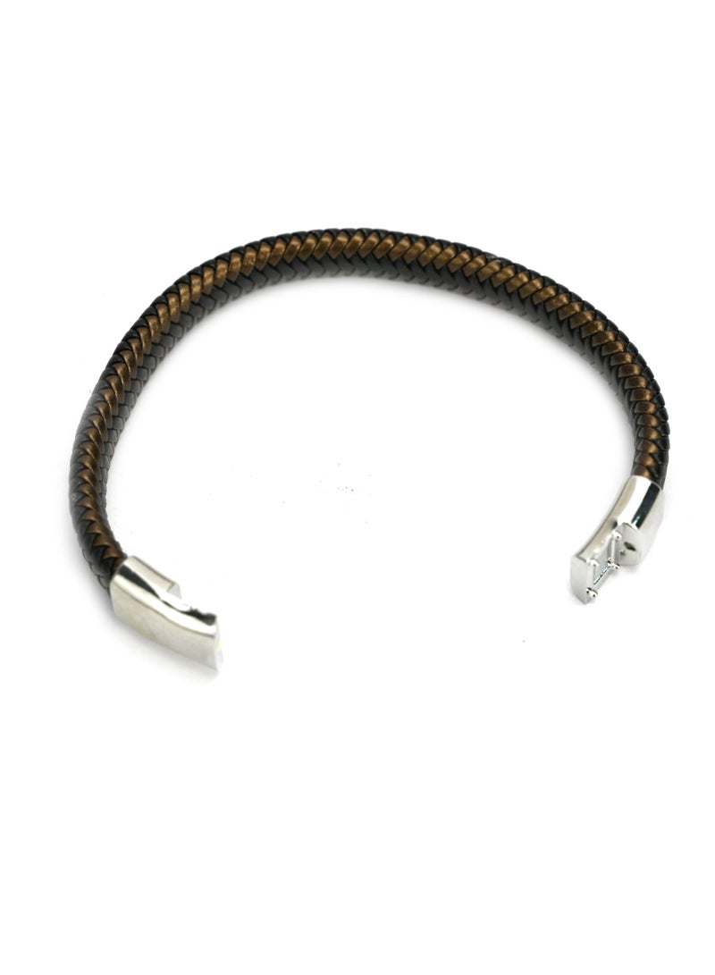 سوار للنساء / سوار أسود بني للنساء / هدايا عيد ميلاد لها / هدايا للنساء / سوار الصداقة / مجوهرات اليد للنساء / هدايا للفتيات - Image 3