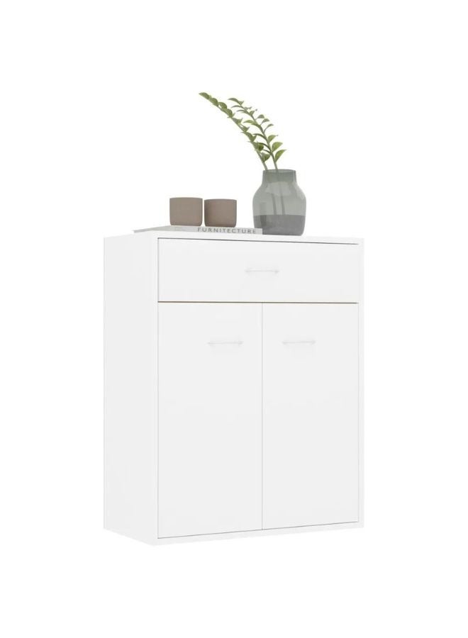 vidaxl vidaXL Sideboard White 60x30x75 cm Engineered Wood  - Image 2