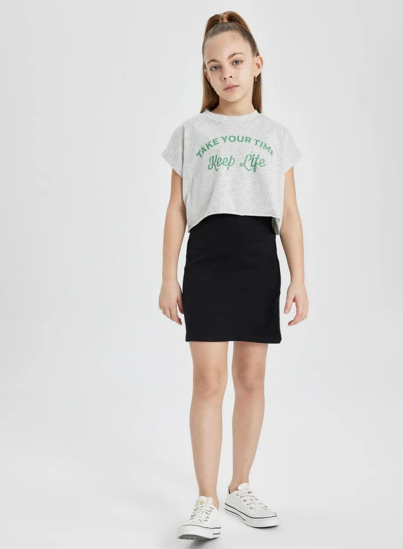 DeFacto  Regular Fit Camisole Knitted Dress  | Best Price UAE