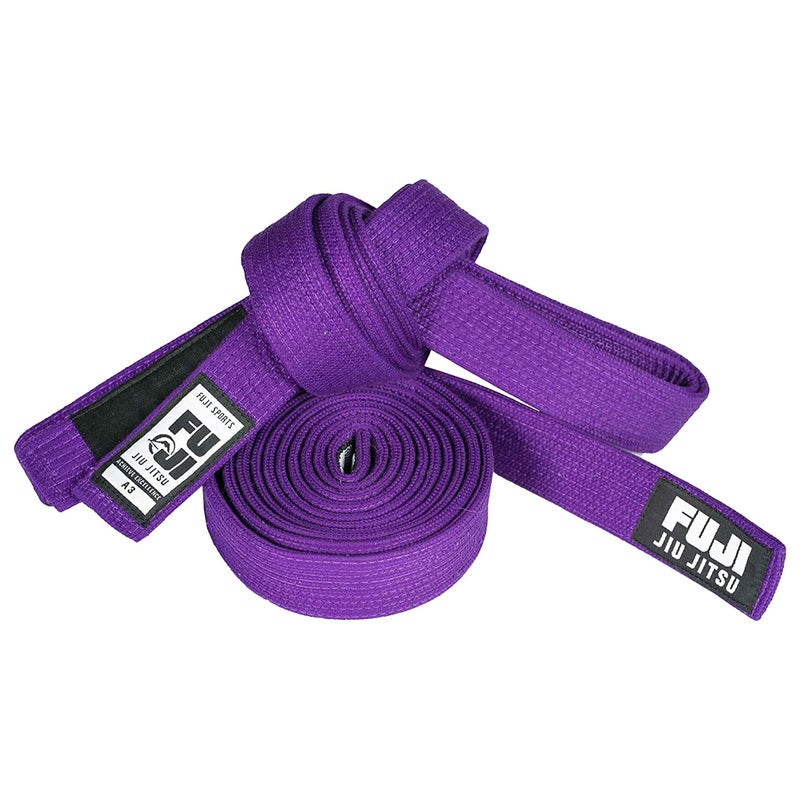FUJI Premium Pearl Weave BJJ Belt Jiu Jitsu Purple Belt A3 - Image 2