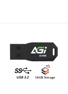 AGI AGI 16GB USB 3.2 Flash Drive - AGI016GBBUP138 16 GB  - Image 1