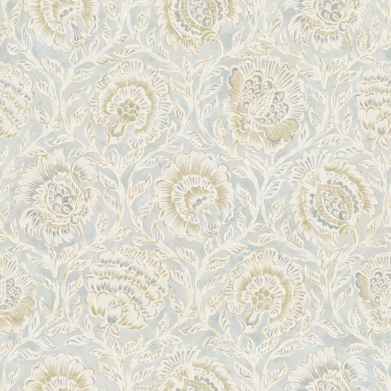 NuWallpaper Nabela Noor Home NuWallpaper Aliviya Mint Peel and Stick Wallpaper, NNS6510 - Image 1