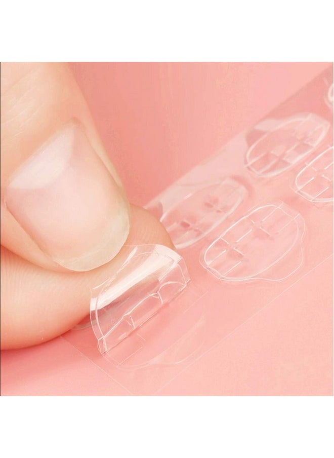 ANZAILALA - Toe Nails Artificial Short Press On Toe Nails For Women 24 Pcs Fake Nails With Glue Stick On Toe Nails For Women - Image 1
