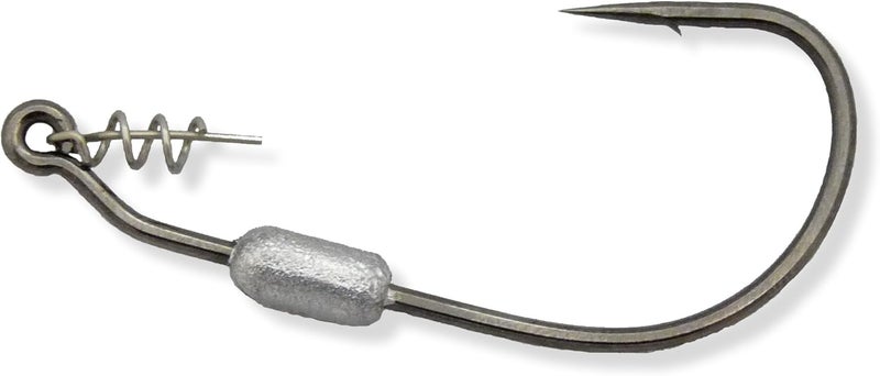 's Weighted Twistlock Black Chrome Hook With Centering Pin