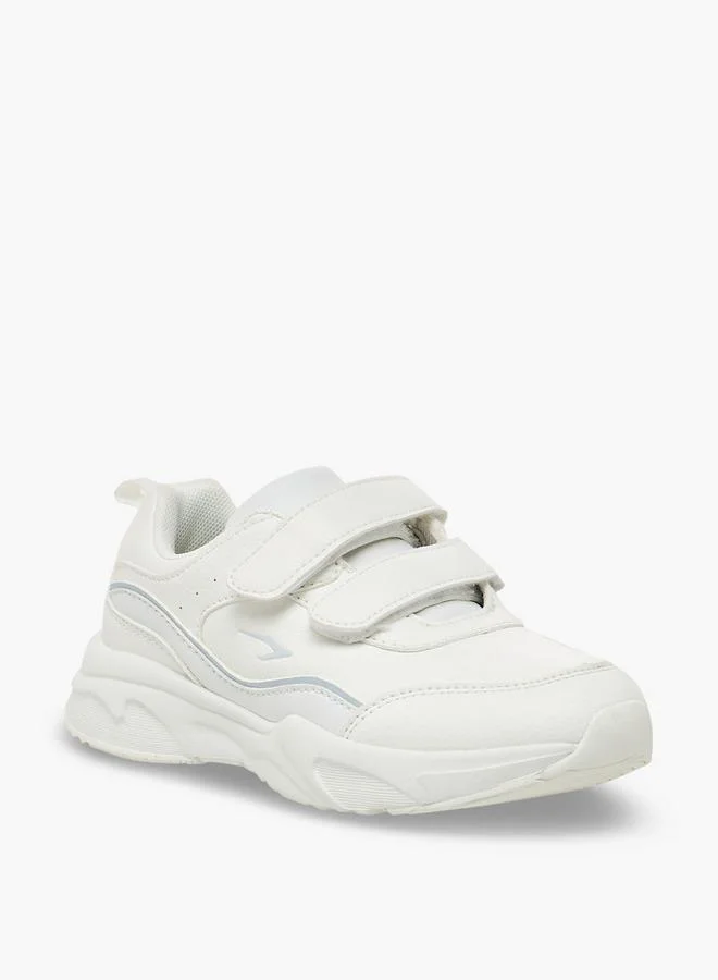 داش Unisex Panelled Hook & Loop School Shoes