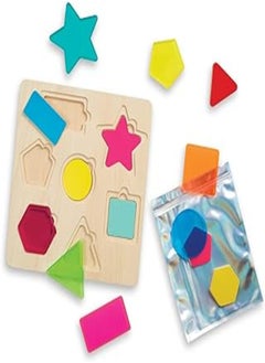 B.Toys Shape Sorting Puzzle Rainbow Stack ‘n’ Sort