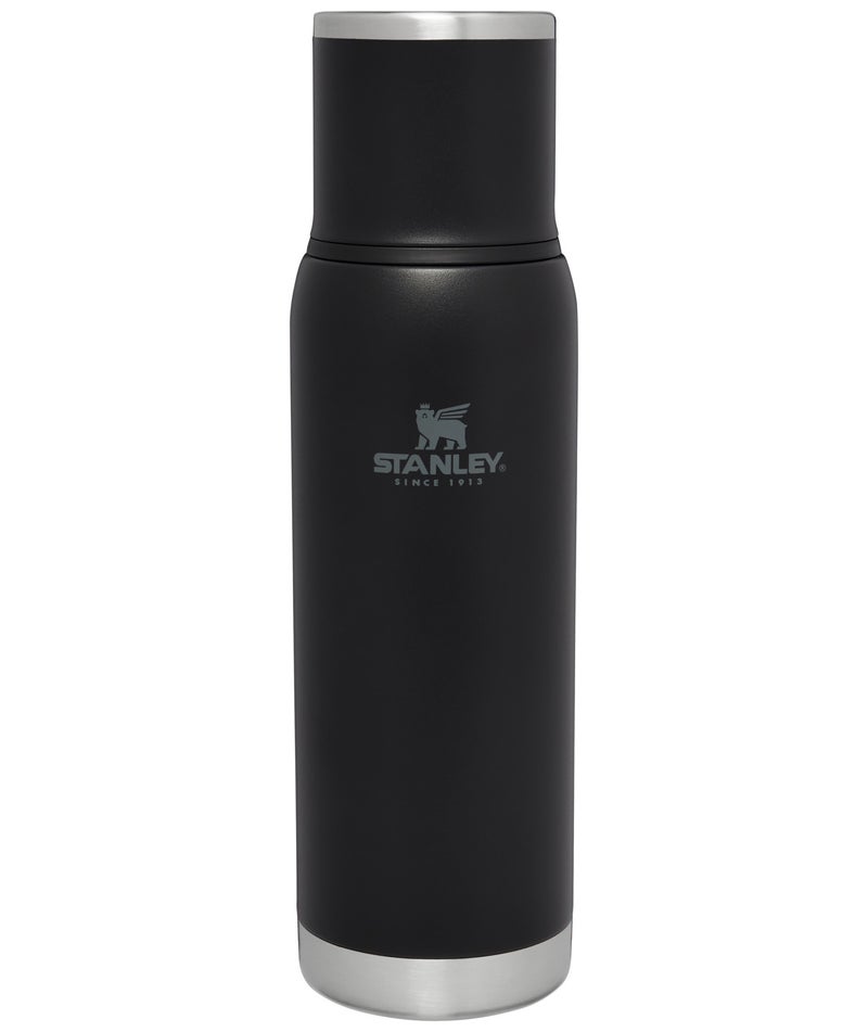 Stanley 750ml / 25oz - 18/8 Stainless Steel - To-Go Vacuum Flask - Black - Image 1