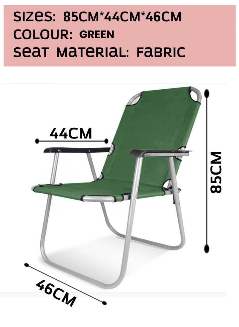 توشيونيكس كرسي قابل للطي للاستخدام الداخلي والخارجي متعدد الاستخدامات، مقعد قابل للطي وخفيف الوزن وموفر للمساحة مثالي للفناء الخلفي والحديقة والحديقة والفناء والشاطئ والنزهة وصيد الأسماك والسفر والرياضة ومناسبات المهرجانات - سريع الإعداد وسهل الحمل - Image 2