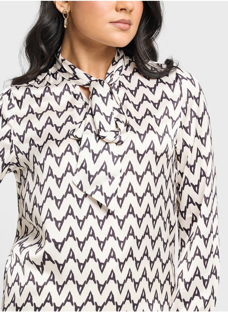 ايلا Printed Blouse