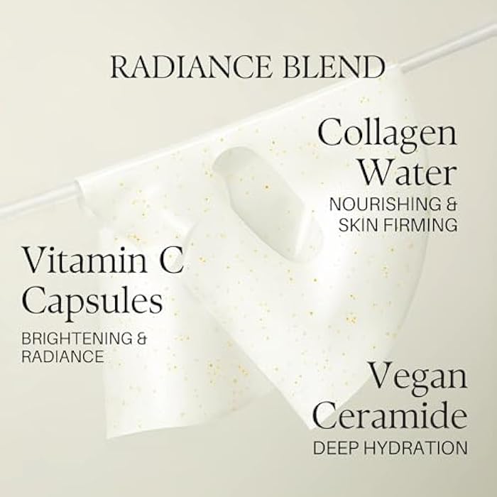 d'alba Piedmont Signature Vita Capsule Hydrogel Mask 8-Shape 1BOX (4 Sheets) - Image 5