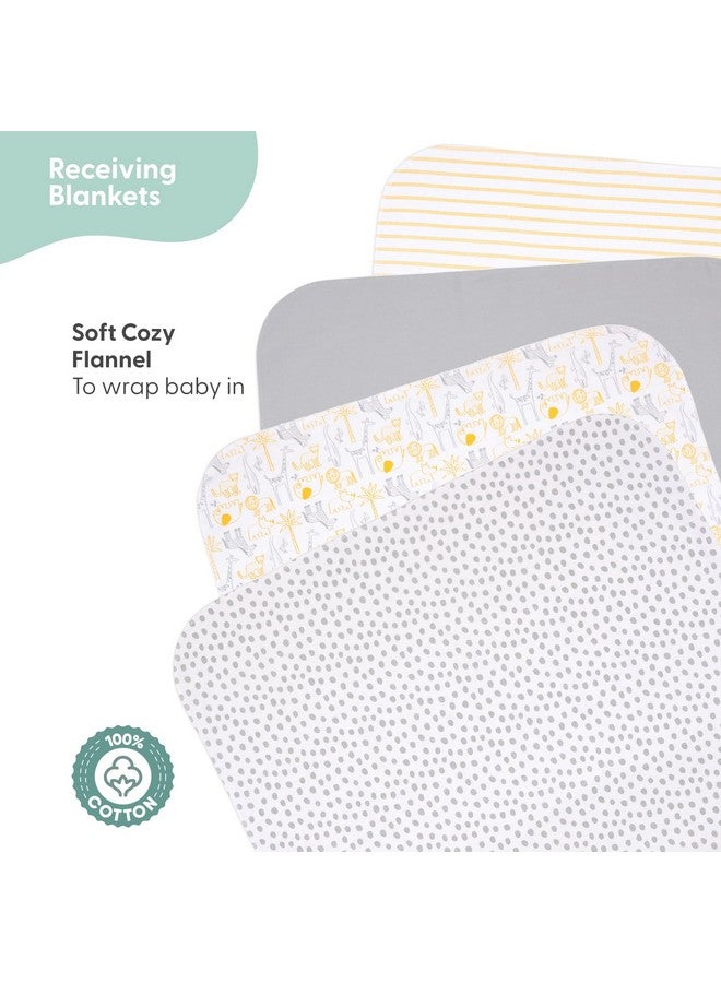 The Peanut Shell طقم هدايا بيبي لايت من بي نات شيل للأولاد أو البنات - طقم هدايا مكون من 23 قطعة للمولود الجديد، ملابس أطفال وضروريات حديثي الولادة - ملابس حديثي الولادة 0-3 أشهر - Image 5