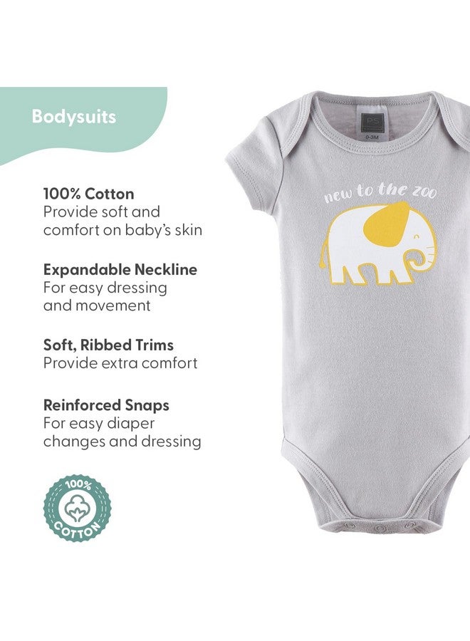 The Peanut Shell طقم هدايا بيبي لايت من بي نات شيل للأولاد أو البنات - طقم هدايا مكون من 23 قطعة للمولود الجديد، ملابس أطفال وضروريات حديثي الولادة - ملابس حديثي الولادة 0-3 أشهر - Image 2