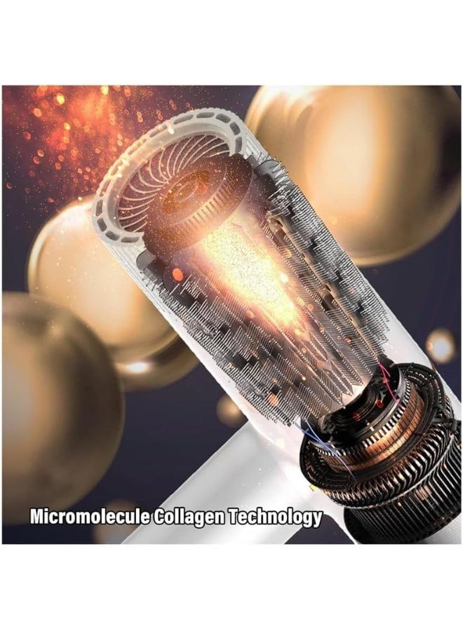 دينكس مجفف شعر صغير الحجم من DENX طراز DX1348 - قوة 800 واط، خفيف الوزن ومناسب للسفر، قابس بريطاني، سلك بطول 1.6 متر، تقنية الأيونات السالبة لتصفيف الشعر والحصول على شعر ناعم وحريري. - Image 5