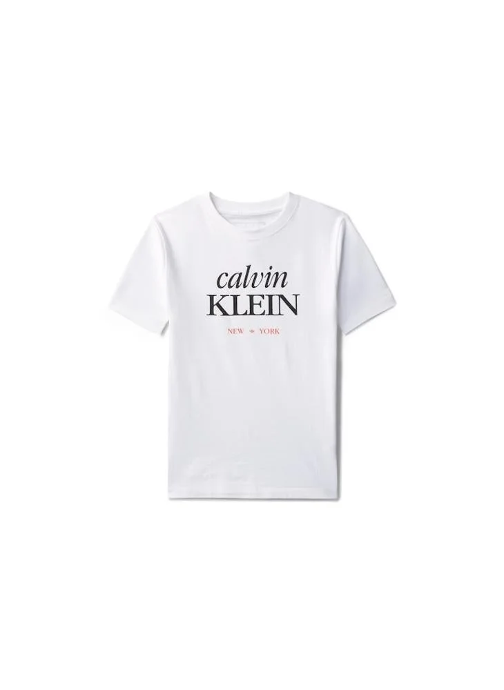Calvin Klein Jeans  Youth Logo Short Sleeve T-Shirt for Men | Best Price UAE