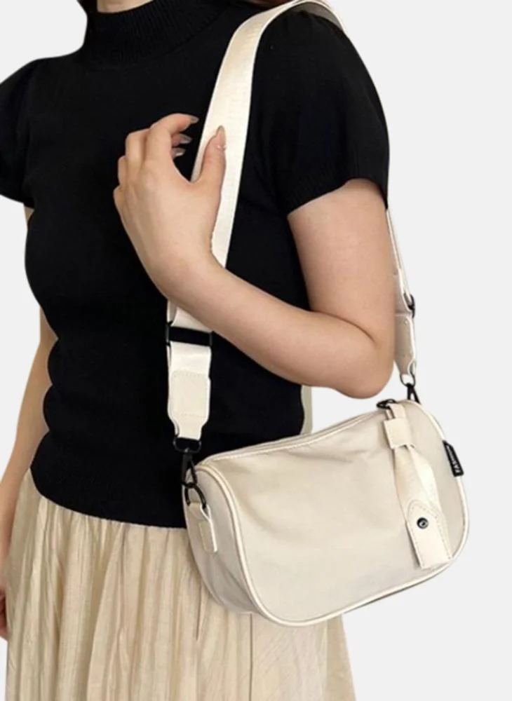 يونيكي Beige Plain Lifestyle Shoulder Bag