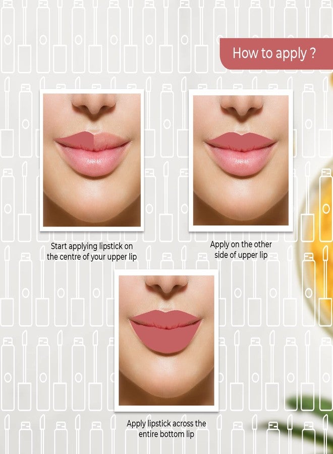 لينفور أحمر شفاه لينفور كولور مي أب السائل غني بفيتامين أ و هـ، ذو لون غني للغاية، مقاوم للانتقال والتلطخ، مظهر مطفي، لون وردي داكن 2 مل - Image 3