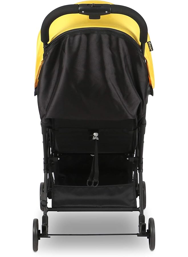 Delta CHILDREN Jeep Compact Air Stroller Yellow - Image 4