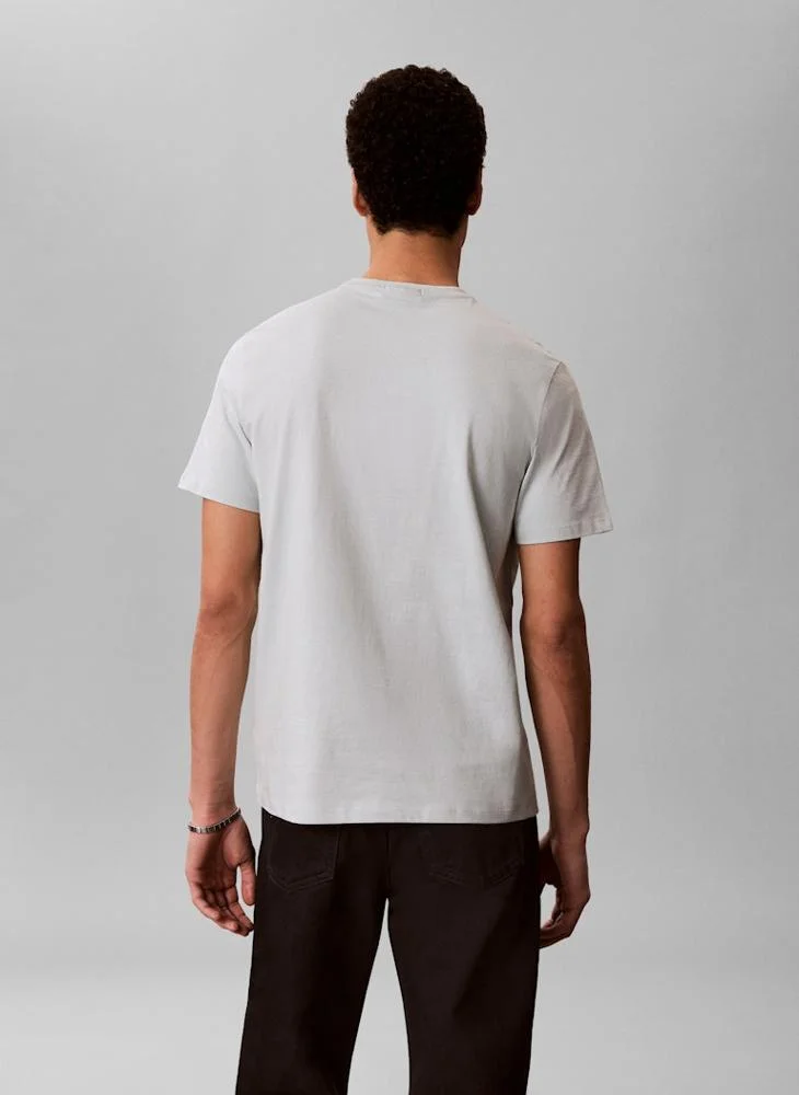 Calvin Klein Jeans Monogram Embroidery T-Shirt