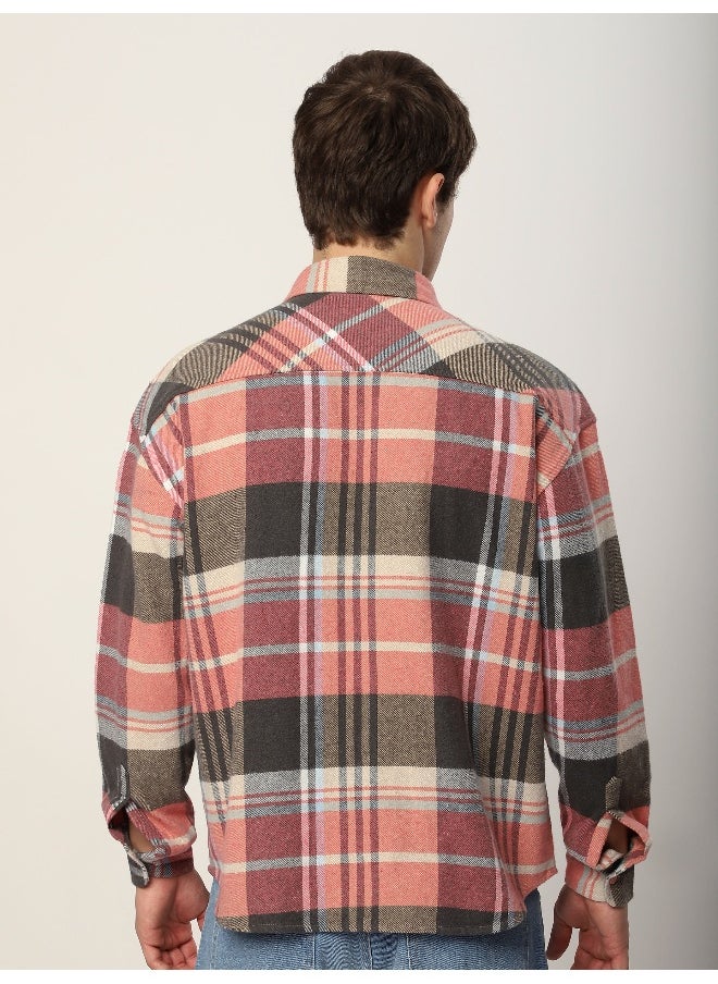 Pink Recycled Plaid Flannel Shirt - pzsku/Z34B1BBD7088B40D0E453Z/45/_/1738234602/763cb199-3634-49a5-bc1d-a41d76c0ea52