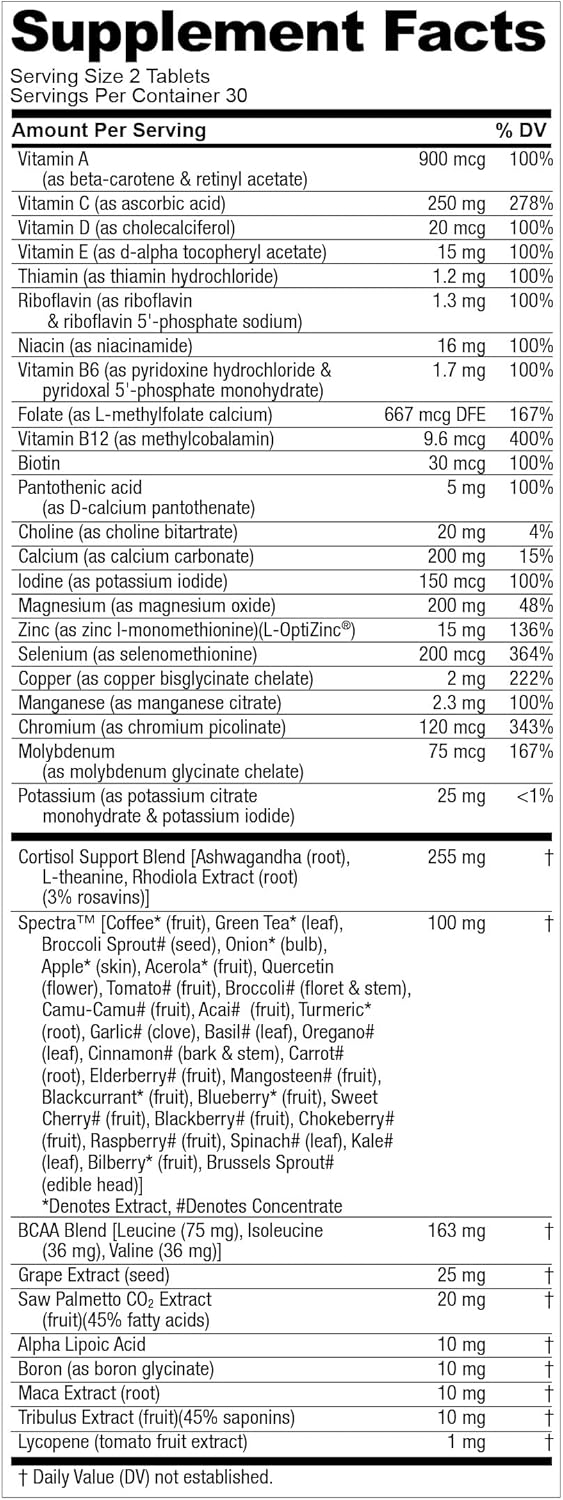 Nugenix Mens Daily Testosterone Multivitamin  19 Vitamins and Minerals Supports Free Testosterone - Image 4
