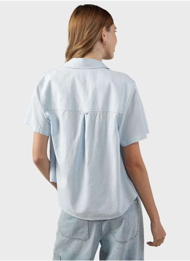 American Eagle Essential Button Up Shirt