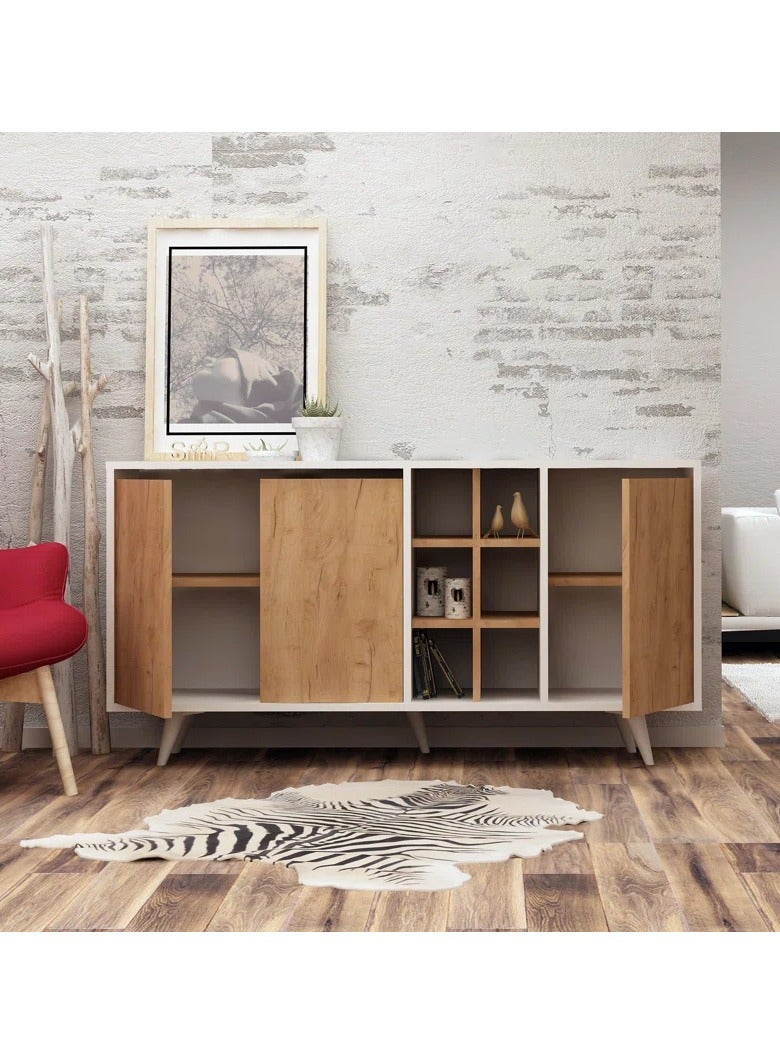 Malazhouse Modern Buffet - MZDB004-W  - Image 3
