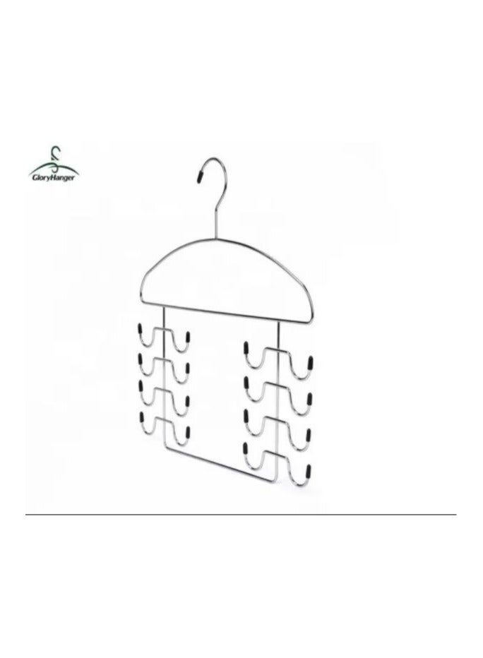 2 Chrome Plated Steel Tank Top, Bra and Swimsuit Hanger  - Image 4
