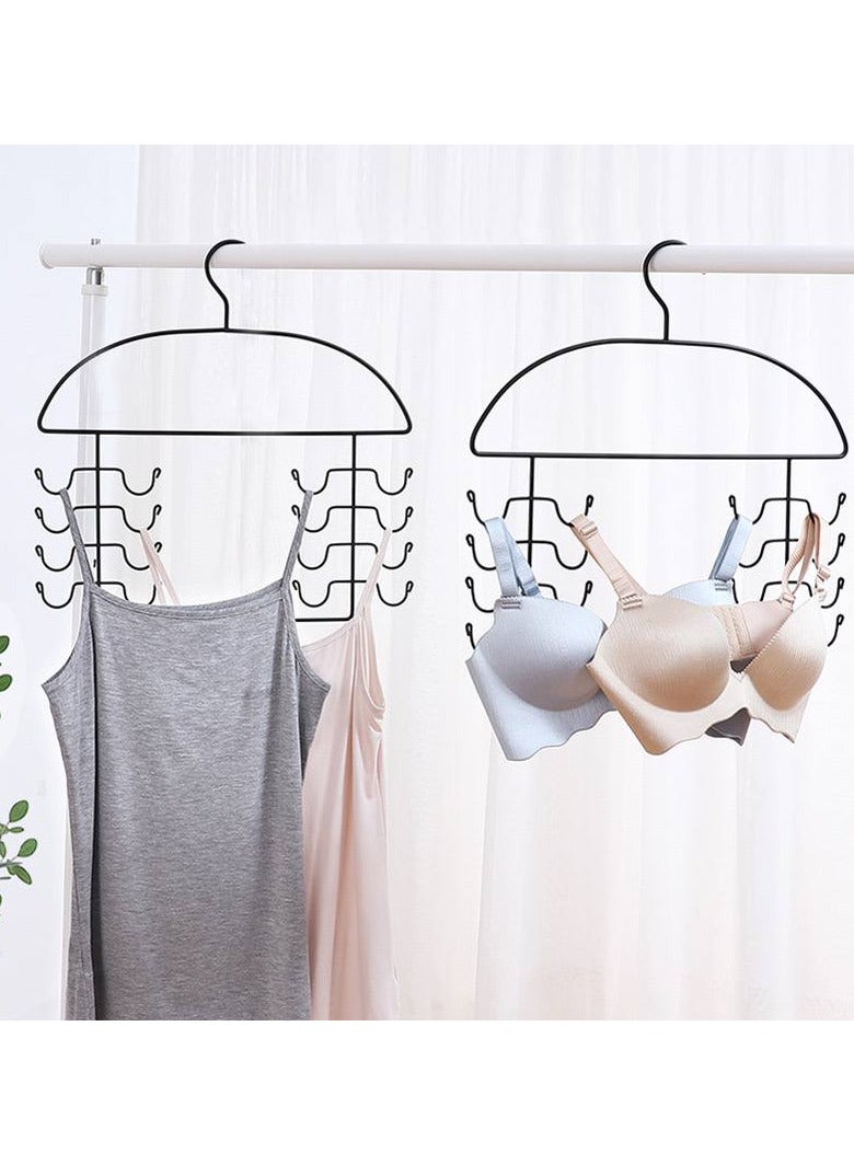 2 Chrome Plated Steel Tank Top, Bra and Swimsuit Hanger  - Image 3