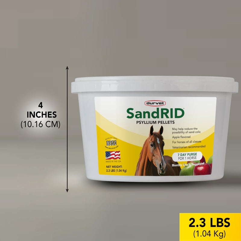 Durvet/Equine 699696 Sandrid Psyllium Pellets Value Pack for Equine, 2.3 lb - Image 2