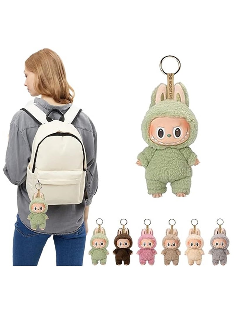 Labubu Plush Keychain, Labubu Monster Keychain, Labubu Toy, Labubu Doll, Labubu Plush Toy, Labubu Toys, Labubu Plushies, Suitable Gifts for Boys and Girls (1Green)  - Image 2