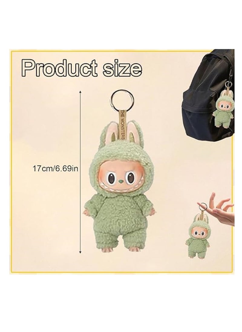 Labubu Plush Keychain, Labubu Monster Keychain, Labubu Toy, Labubu Doll, Labubu Plush Toy, Labubu Toys, Labubu Plushies, Suitable Gifts for Boys and Girls (1Green)  - Image 3