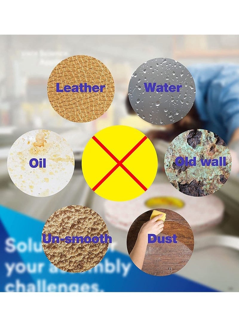 3M Double Sided Tape 5cm*3meter, Mounting Tape Heavy Duty, Removeable PE Foam Tape Strips, Strong Adhesive Tape Waterproof Free Damage for Paint Wall Picture Hanging Poster - Image 2