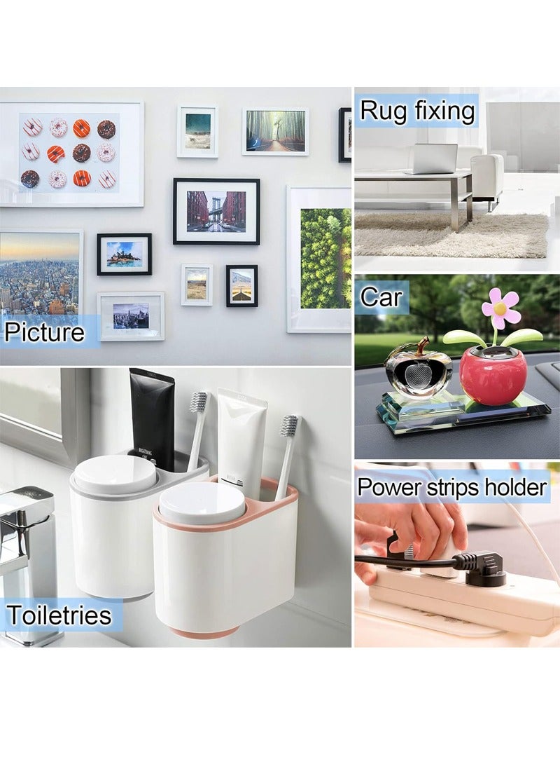 3M Double Sided Tape 5cm*3meter, Mounting Tape Heavy Duty, Removeable PE Foam Tape Strips, Strong Adhesive Tape Waterproof Free Damage for Paint Wall Picture Hanging Poster - Image 5