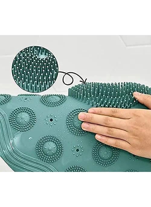 Prostuff.in Prostuffin Silicone Bath Massage Back Cushion Mat Shower Foot Cleaner Scrubber Foot Brush Massager Pad Non Slip Suction Cup Exfoliating Dead Skin Foot Mat for ShowerAssorted Color  - Image 5
