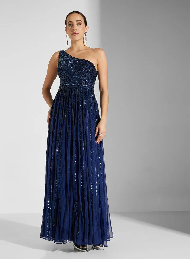 اميليا روز Sequin Embellished Dress