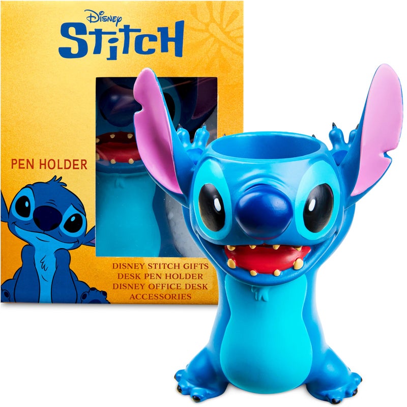 Disney Stitch 3D Pen Holder for Desk Cute Pencil Holder Desk Organizer for Office Home Storage Box Secret Santa Gifts - Image 2