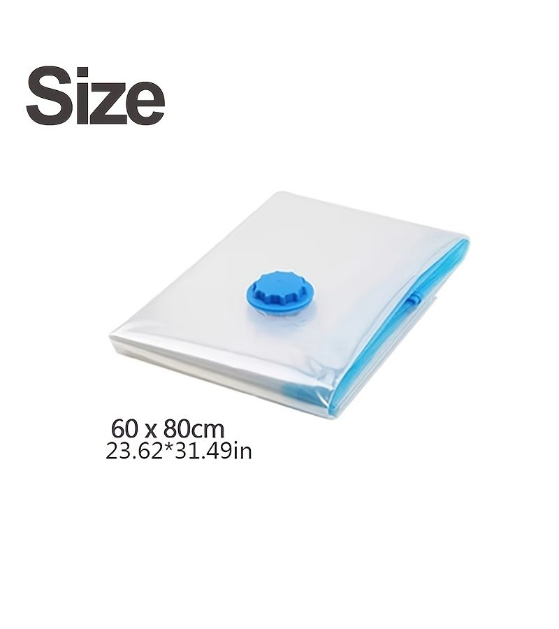9pcs Vacuum Compression Bags with Hand Pump Space Saver For Travel Clothes Storage - Image 3