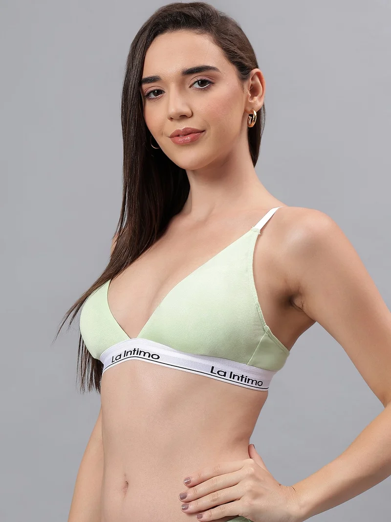 La Intimo Adjustable Straps Semi-Padded Bralette